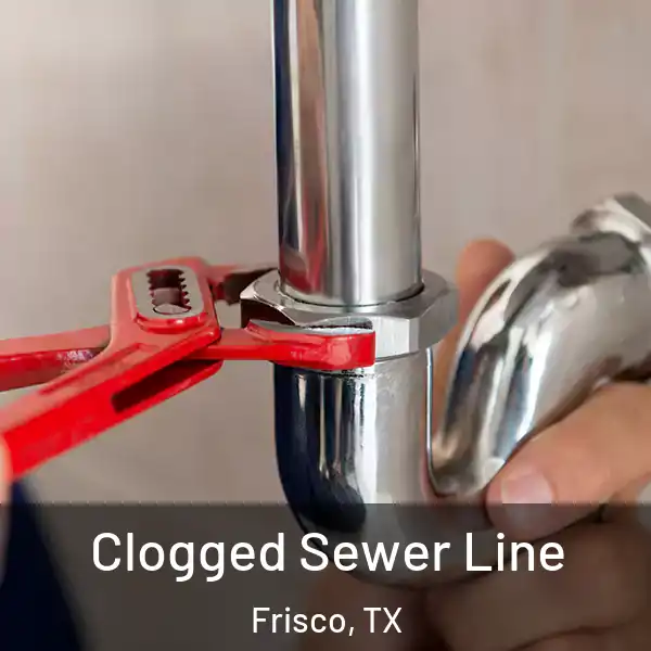  Clogged Sewer Line Frisco, TX