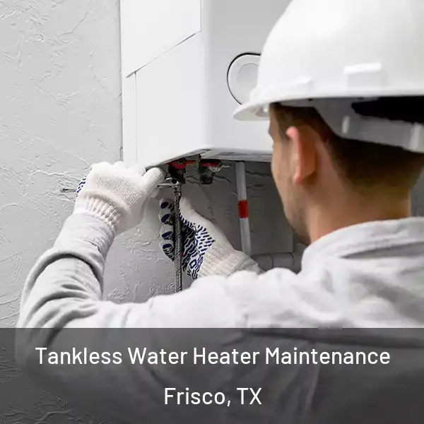  Tankless Water Heater Maintenance Frisco, TX