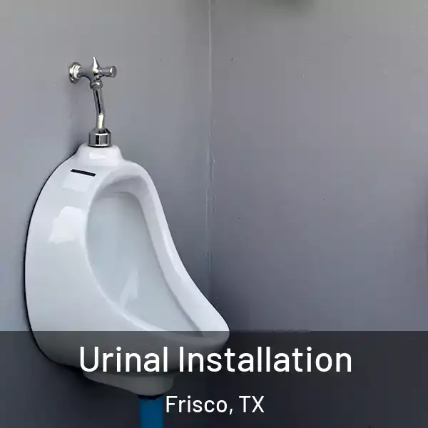  Urinal Installation Frisco, TX