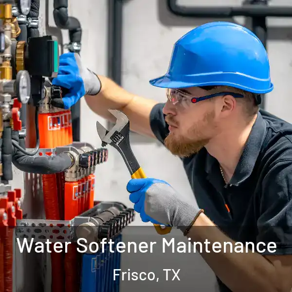  Water Softener Maintenance Frisco, TX